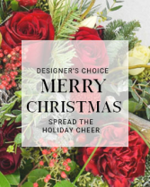 Merry Christmas Cheer Fresh Flowers