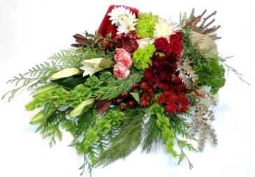 Merry Christmas! Handtie Bouquet in Invermere, BC | INSPIRE FLORAL BOUTIQUE