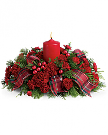 MERRY CHRISTMAS LIGHT CENTERPIECE