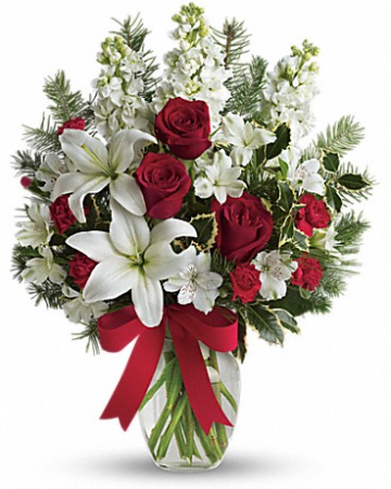 Merry Christmas to You Vase Arrangement