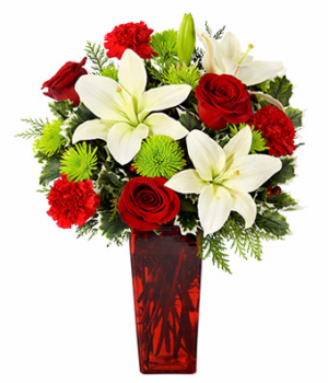 Merry Christmas Wishes Bouquet CHRISTMAS in Las Vegas, NV | Blooming Memory Merry Christmas Wishes Bouquet CHRISTMAS in Las Vegas, NV | Blooming Memory