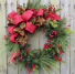 Merry Christmas Wreath Fresh Wreath