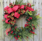 Merry Christmas Wreath FResh Wreath