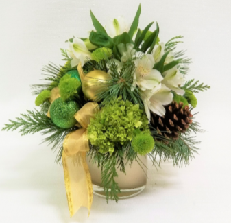 Bouquets with Holiday Greens