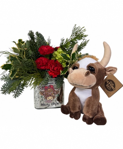 Merry Heifer Holiday Set  