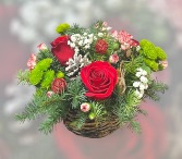 Merry little  Basket Arrangement 