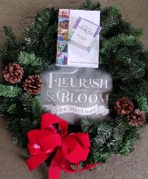 Merry Mackinac Christmas Fresh Wreath and Gift Items