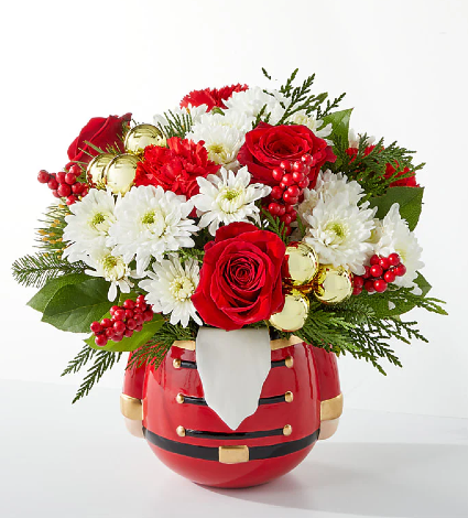 Merry Magic Nutcraker Fresh Arrangement