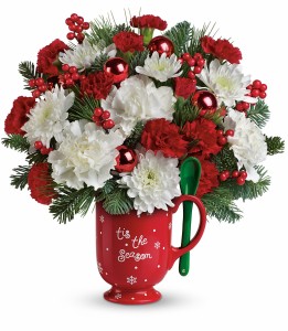 Merry Mug Floral Bouquet