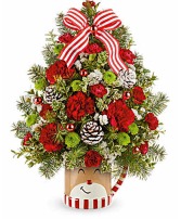 Merry Reindeer Tree T24X510A Bouquet