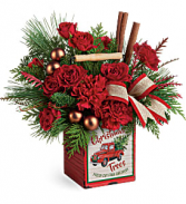 Merry Vintage Bouquet Fresh Arrangement