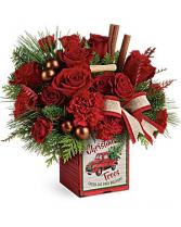 Merry Vintage Christmas Bouquet Christmas