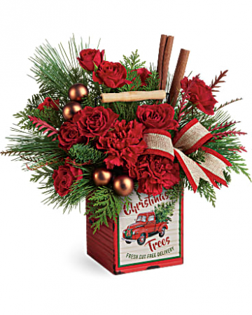 Merry Vintage Christmas Bouquet FRESH