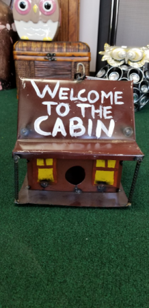 Metal Bird House Mother's Day