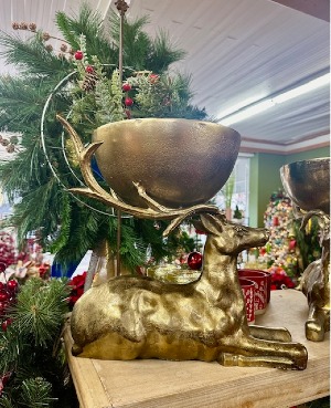 Metal Buck Bowl Home Decor