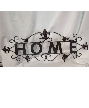 Metal Home plaque  Home decor 