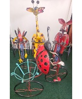 Metal Tricks Planters 