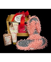  Child's Spa Child's Fun House Shoes, Bubble Bath & Lotion