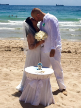 MIAMI WHITE WEDDING BOUQUET WHITE ROSES HAND BOUQUET