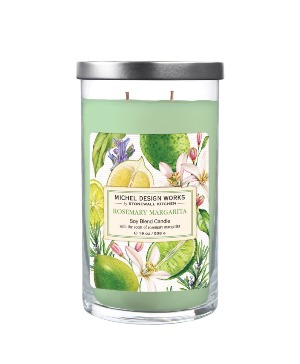 MICHEL DESIGN WORKS  Soy Candle ROSEMARY MARGARITA
