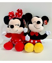 Mickey and Minnie Plush Plush
