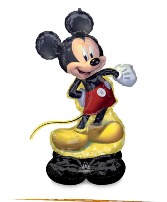 Mickey Mouse Balloon, Inflated 52in high Giant Balloon