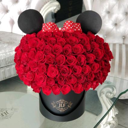 Mickey or Mini Mouse Hat Box 