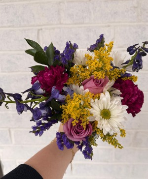 Midnight Blooms Handheld  prom