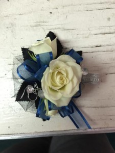 Midnight Blue Corsage or Wristlet