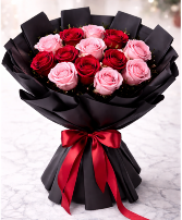 Midnight Blush Roses 