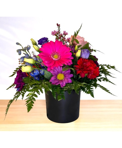 Midnight Devotion Vase Arrangement