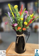 Midnight Garden  Silk Arrangement 