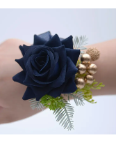 Midnight Glamour Corsage Bracelet