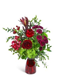 Midnight Merlot Flower Arrangement