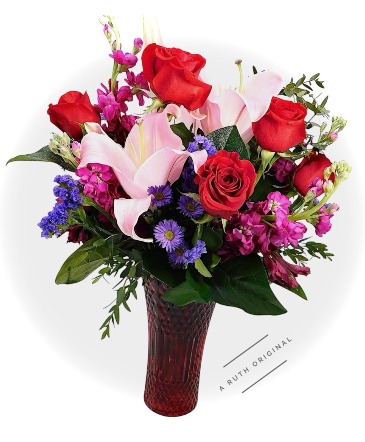 Midnight Romance A Ruth Original in Beaufort, SC | Smiling Petals Flower Shop Midnight Romance A Ruth Original in Beaufort, SC | Smiling Petals Flower Shop