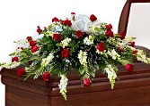 Midnight Rose Casket 