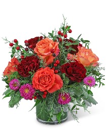 Midnight Winter Spirit Flower Arrangement