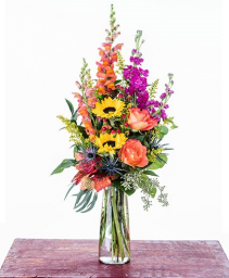 Towering Vibrance Midway Florist Exclusive