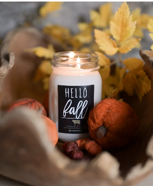 Milkhouse Candle Hello Fall