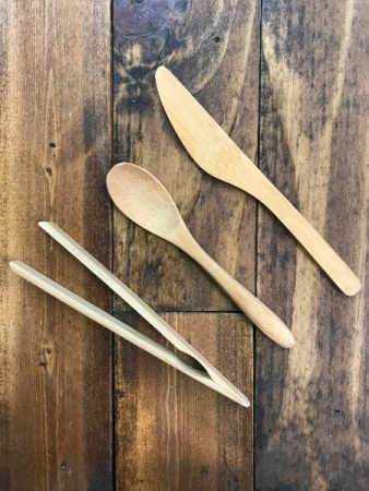 Mini Bamboo Utensils