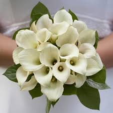 Mini Cala Lilies Bridal Bouquet 