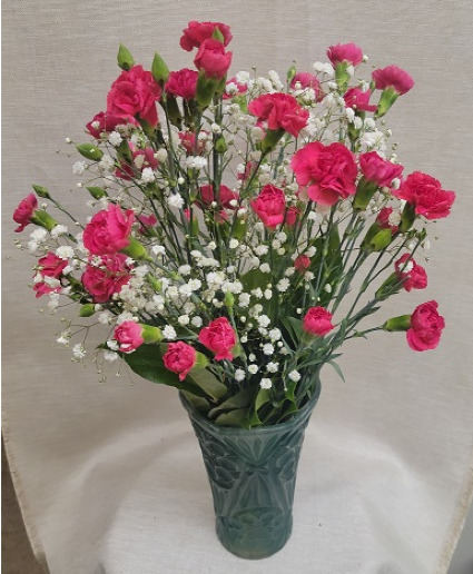 Mini Carnation Bunches Valentine's Day