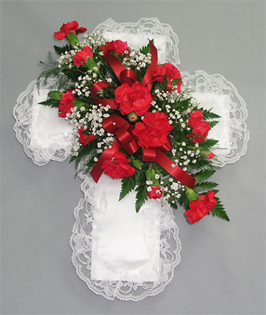Mini-Carnation Cross Lid Piece 