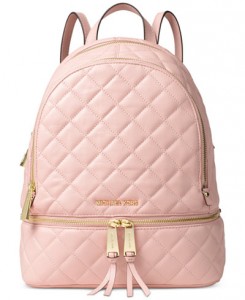 michael kors pink mini backpack