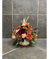 Mini Fall White Pumpkin 