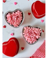 Mini Heart Cake Tins 