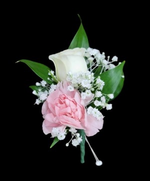 Mini Rose and Mini Carnation Boutonniere PF-612 *****Pick up only*****