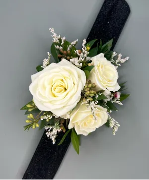 Mini Rose Wrist Corsage 