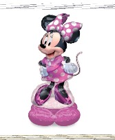 Minnie Mouse Balloon, Inflated 4 feet high Giant Balloon