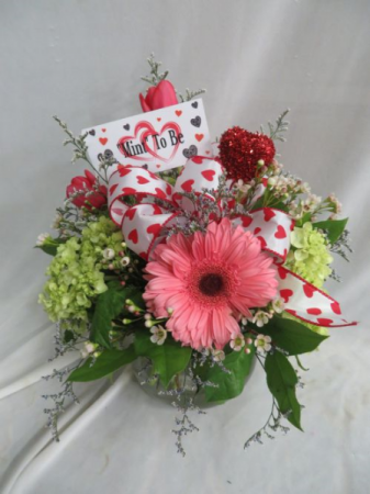 Mint To Be Fresh Mixed Vased Arrangement